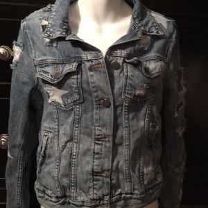 MISS ME BLUE JEAN JACKET